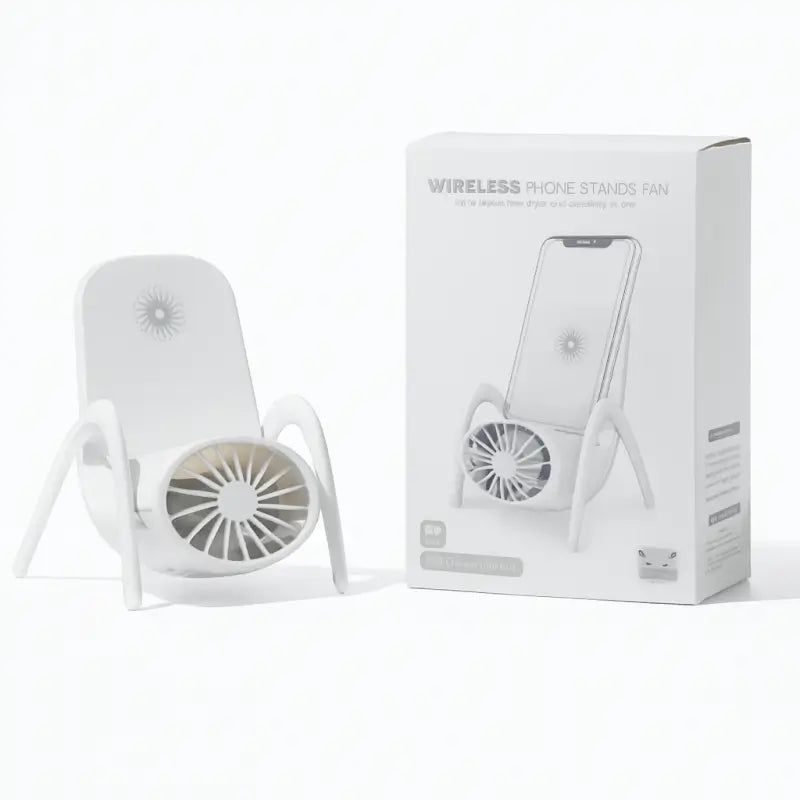 Portable Mobile Phone Holder Fan Personal Fan Multi- Function Fan Handheld Charging Fan (Battery Not Include)